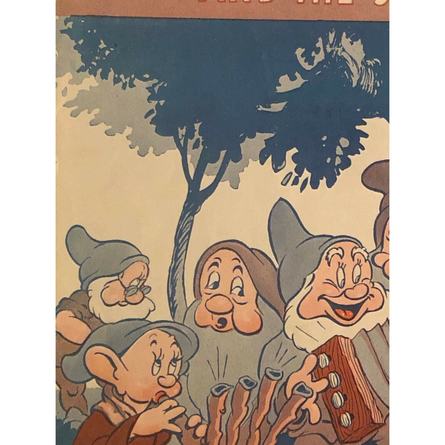 1930's Disney Sheet Music - "Some Day My Prince Will Come" from "Snow White"