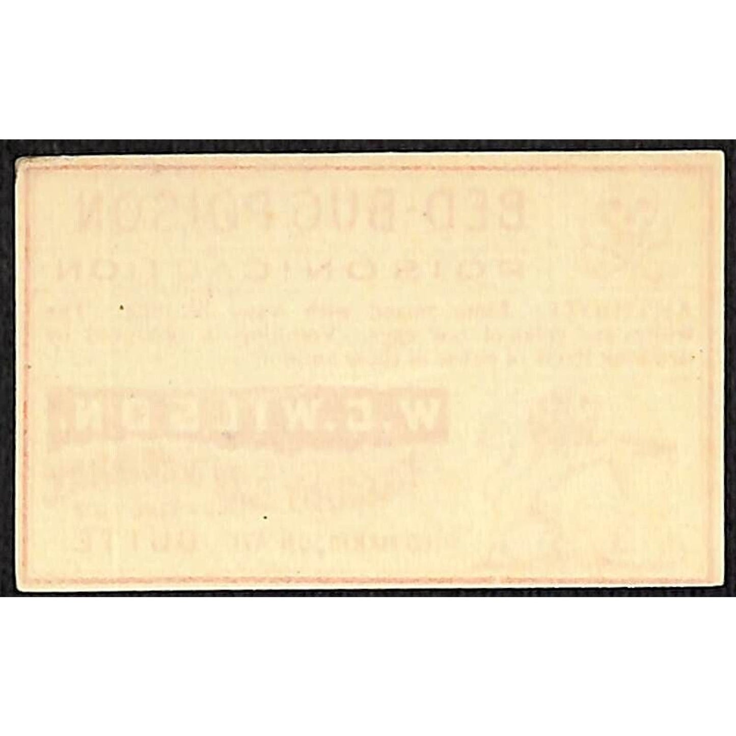Butte, MT W.C. Wilson* Druggist Chemist Bed Bug Poison Skull Gum Label c1915