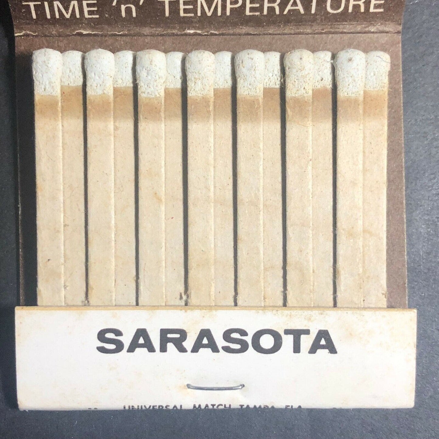60's-70's Full Matchbook "First Federal of Sarasota" "Matchless Service" FL