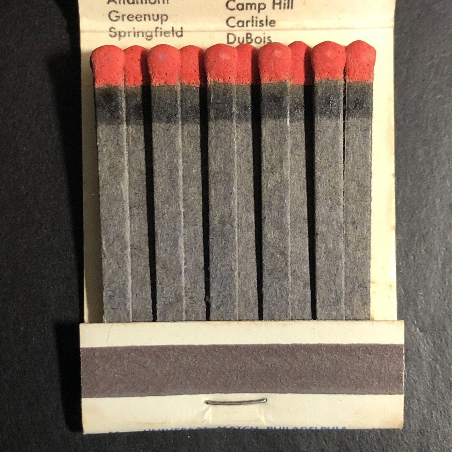 Dutch Pantry Restaurants Full Matchbook c1968-73 VGC "Spirts of 76" Scarce