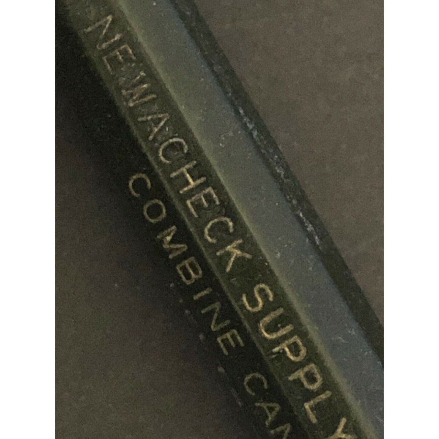 c1940's-50's "Newacheck Supply" Belts Combine Canvases Larned, KS Adv. Pencil