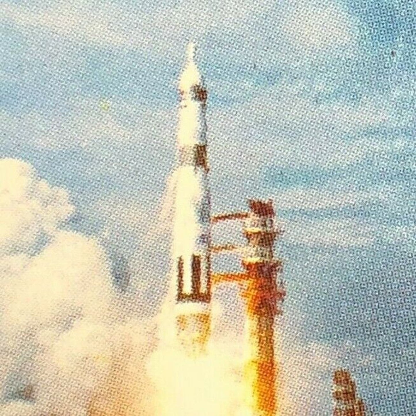 1970's Full Matchbook Apollo Liftoff "Como Printing" Meriden. CT