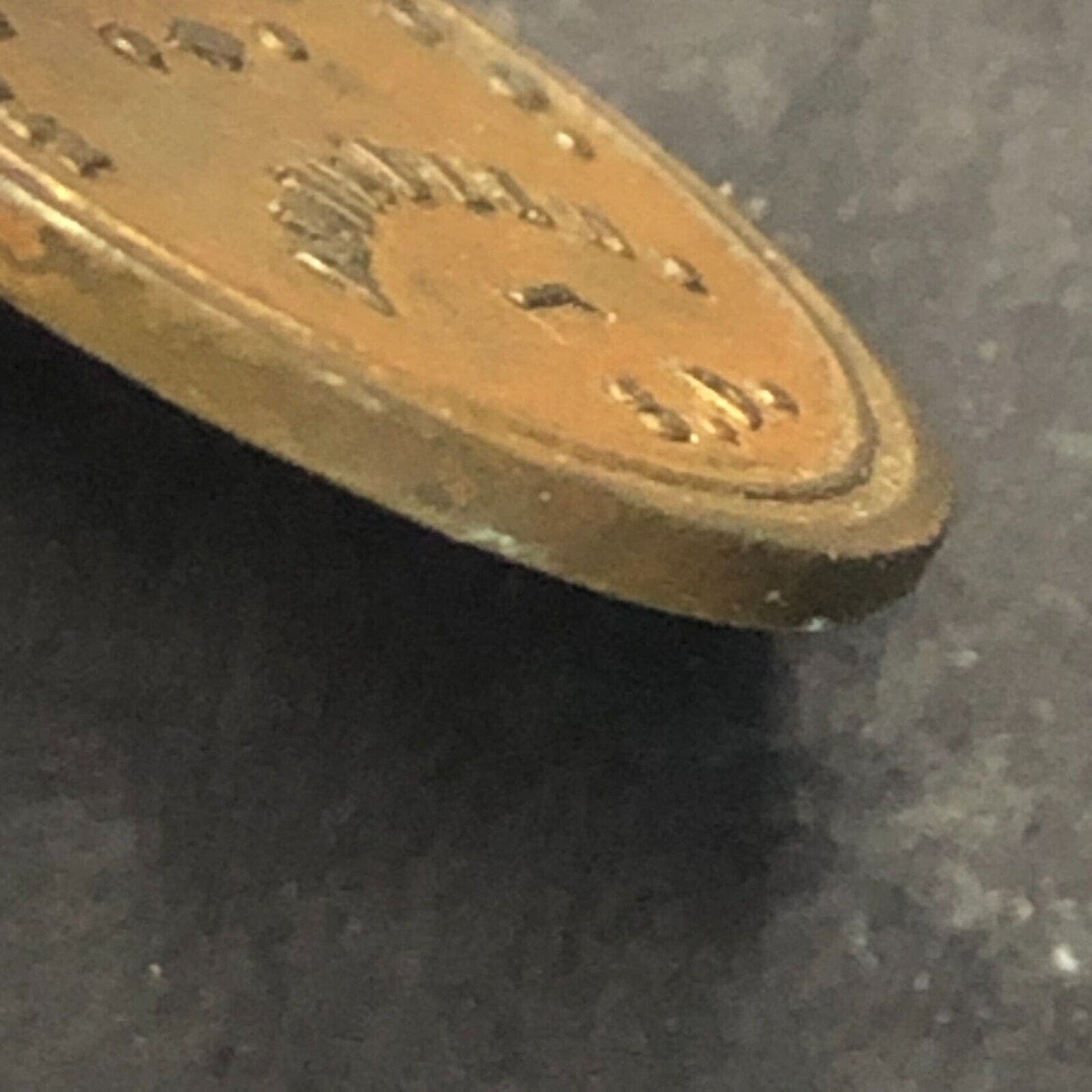 Aberdeen, SD McDiarmid-Slater Groceteria Trade Token Brass 21.5mm Scarce