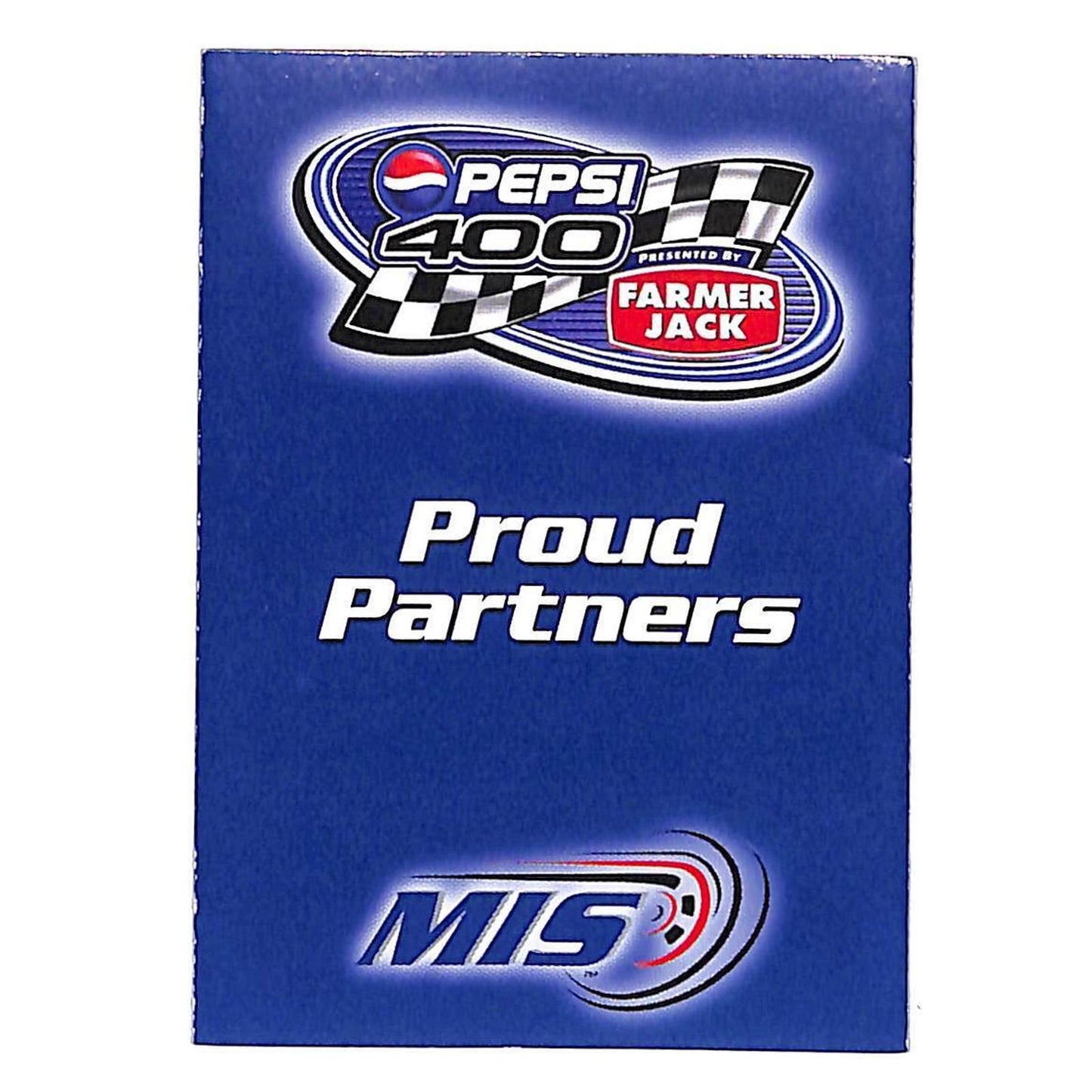 2002 Michigan International Speedway Fold Out Schedule - NASCAR Racing - VGC