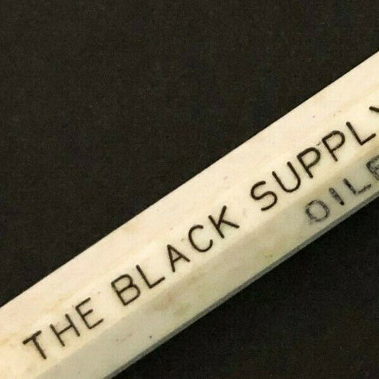 c1940's-50's "The Black (Oilfield) Supply" Wichita Mechanical Advertising Pencil
