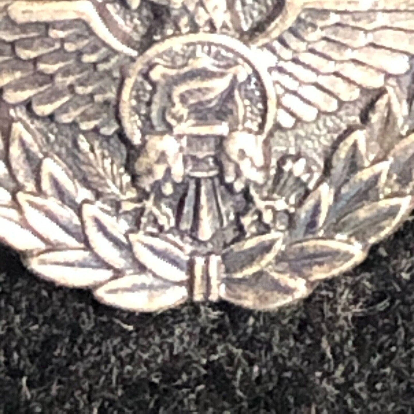 NDTA National Defense Transportation Association Lapel Pin Eagle - Sterling