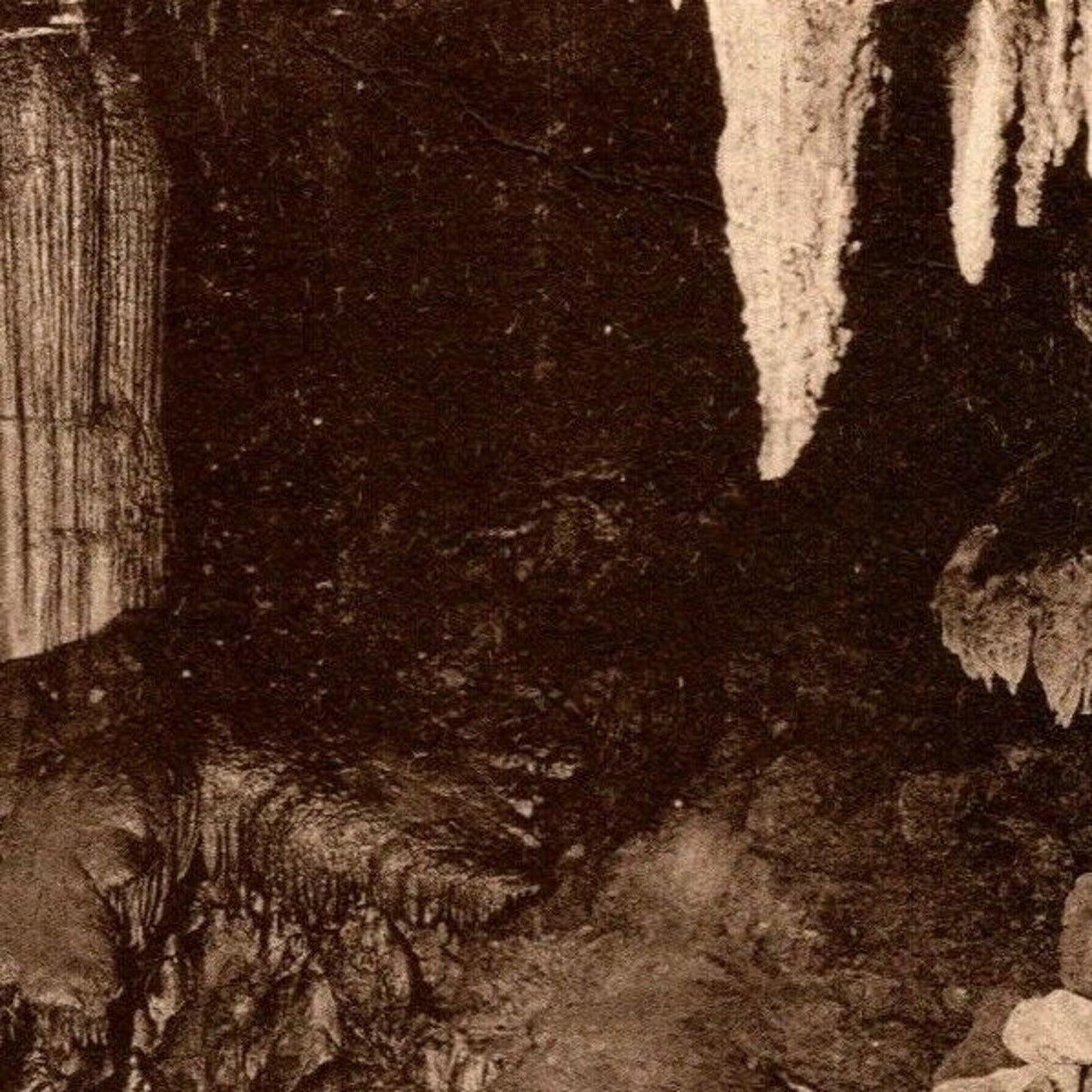 Scarce Vintage Postcard RPPC* Solomon's Temple Caverns New Market, VA