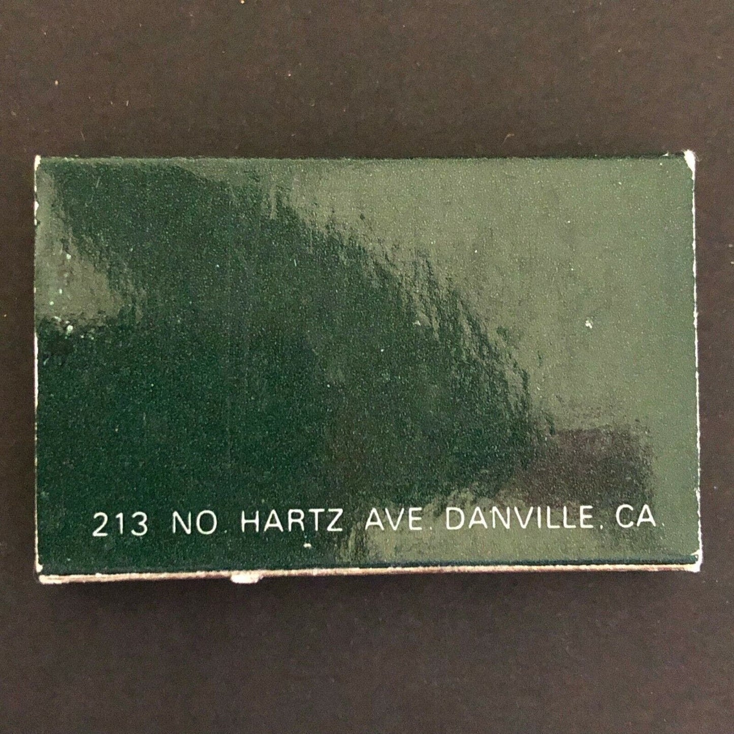 c1980's-90's Wooden Matchbox Matchbook "Frankie G's Pizza Pasta" Danville, CA