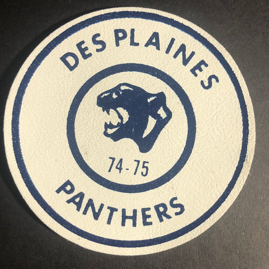 Des Plains Panthers 1974-75 Vintage Patch c1970's-80's