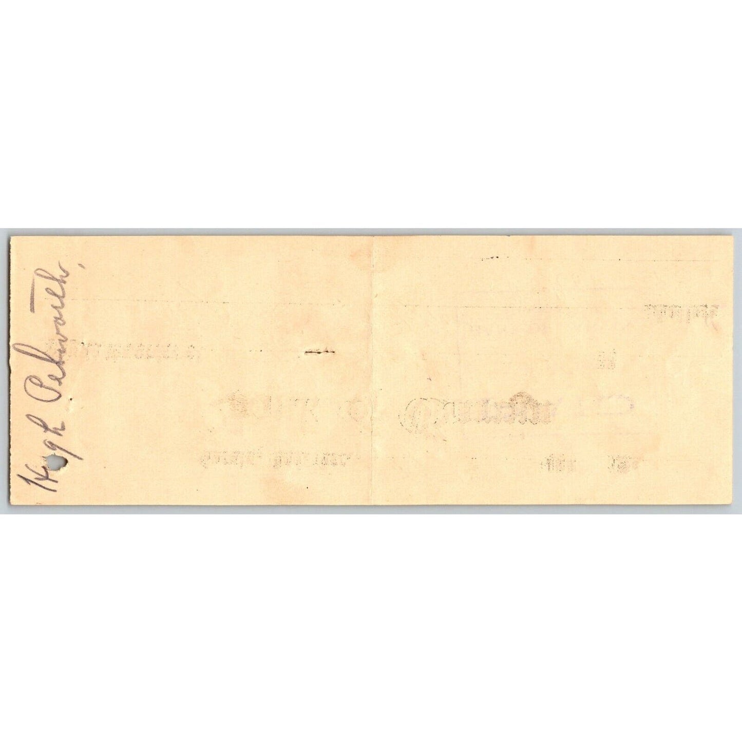 Garvin Oklahoma Indian Territory 1905 $25 Bank Check - Scarce