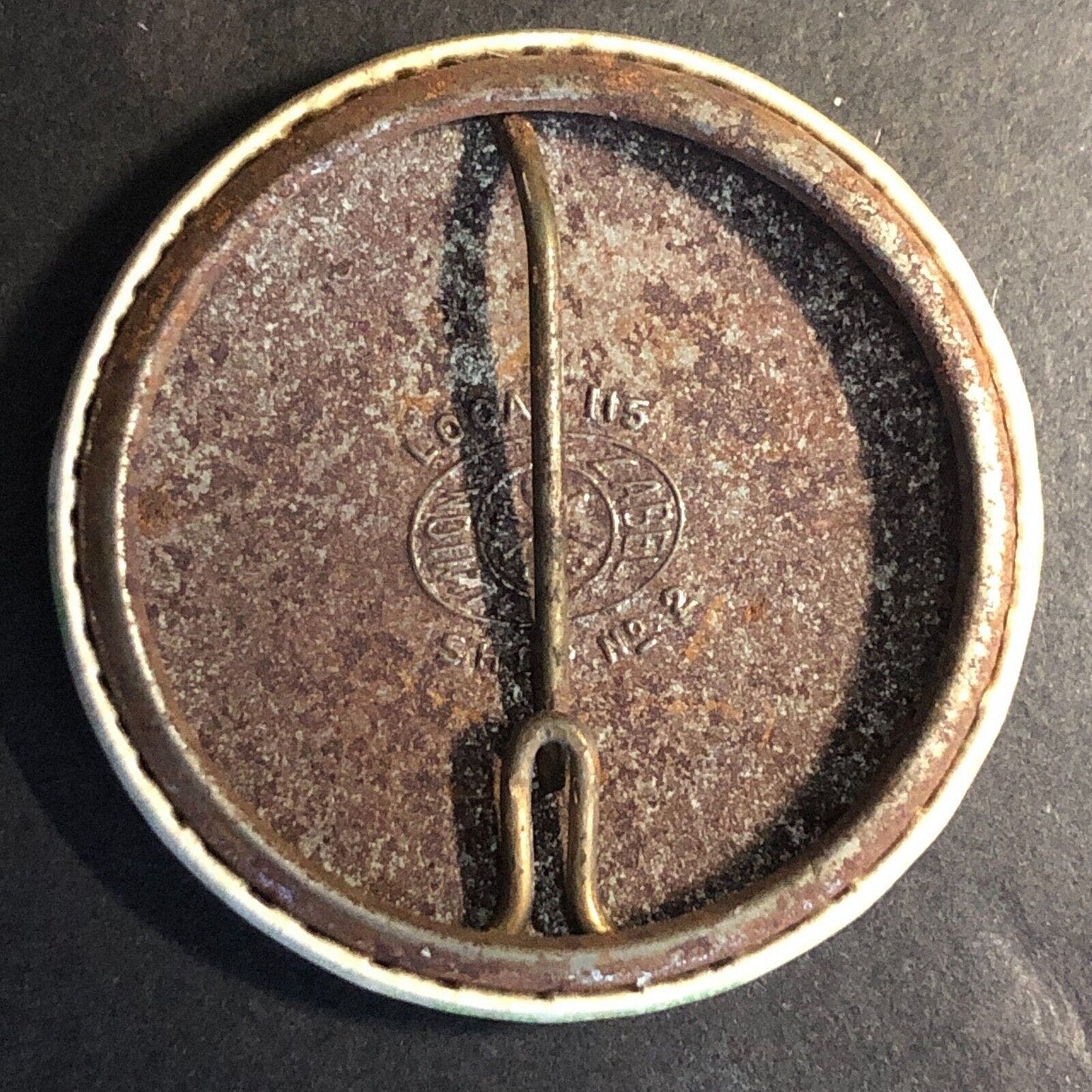 Edison Institute Museum Greenfield Village Steel Pinback Button c1950's-60's