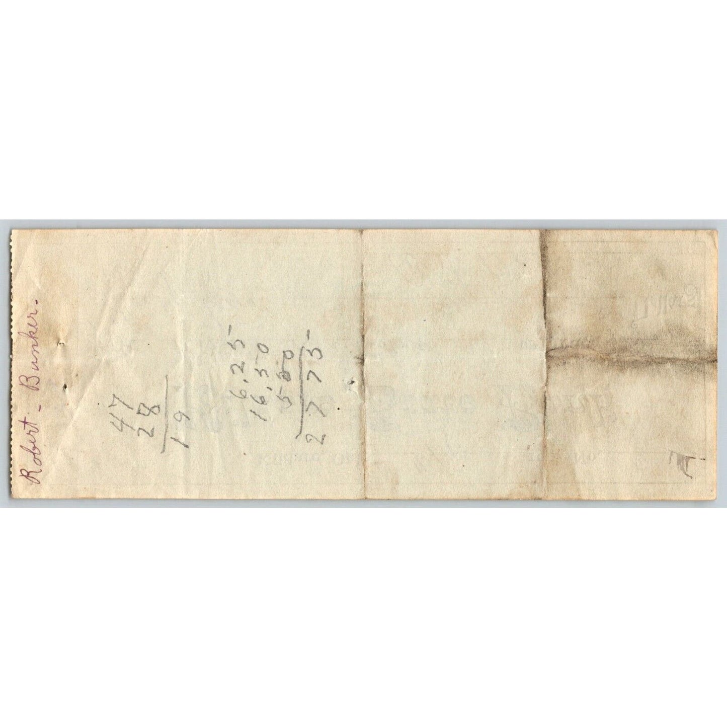 Kildare, Oklahoma Territorial 1904 "Kildare State Bank" Check Robert Bunker