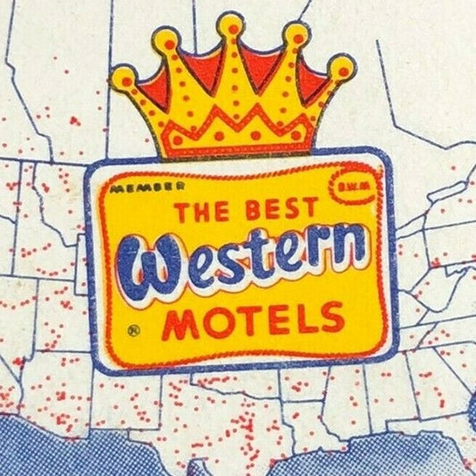 1960's-70's Full Matchbook - "Best Western" "The King Frederik" Solvang, CA