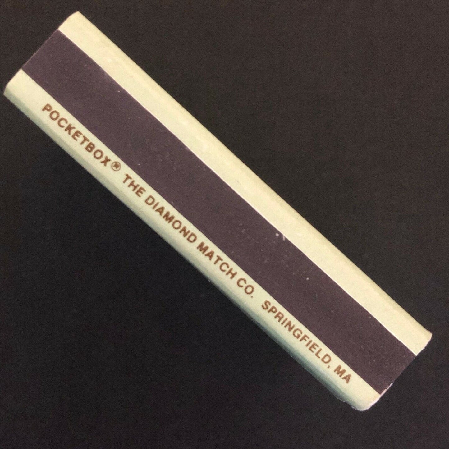 c1970's-80's Wooden Matchbox Matchbook "San Marino Restaurant" Waterbury, CONN