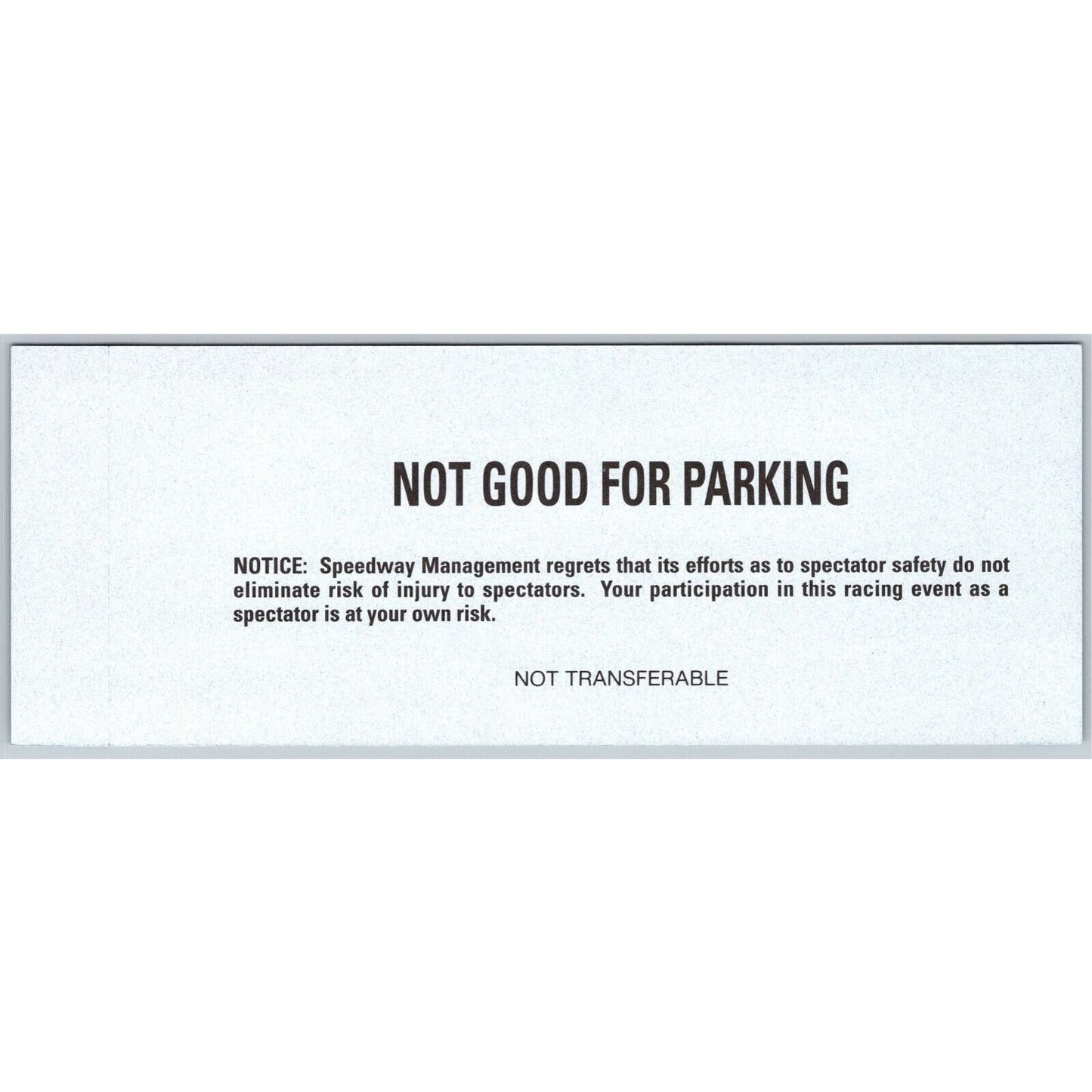 2000 Indy 500 Practice Day Hulman Terrace Unused Ticket Indianapolis #4