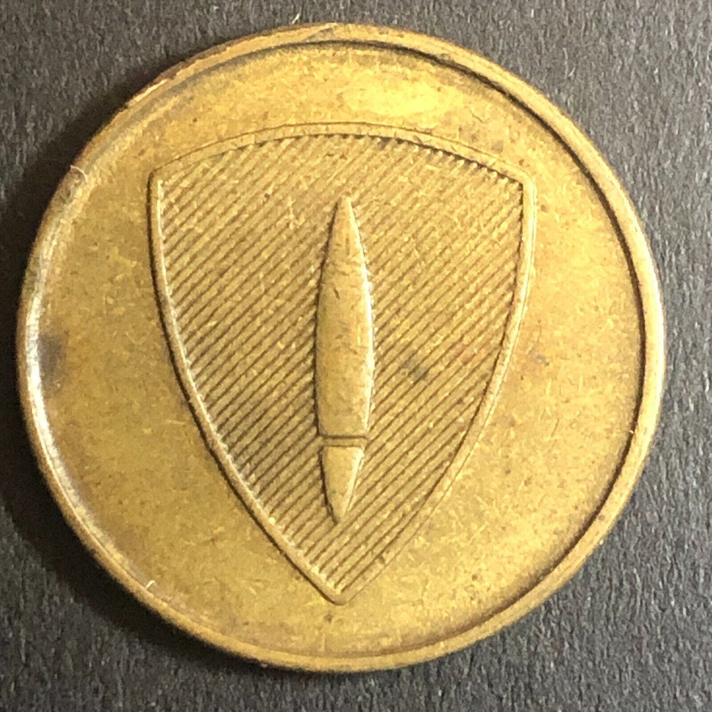 Vietnam Trade Token HACOM Open Mess Division Saigon w/ MACV Insignia - 21.4mm
