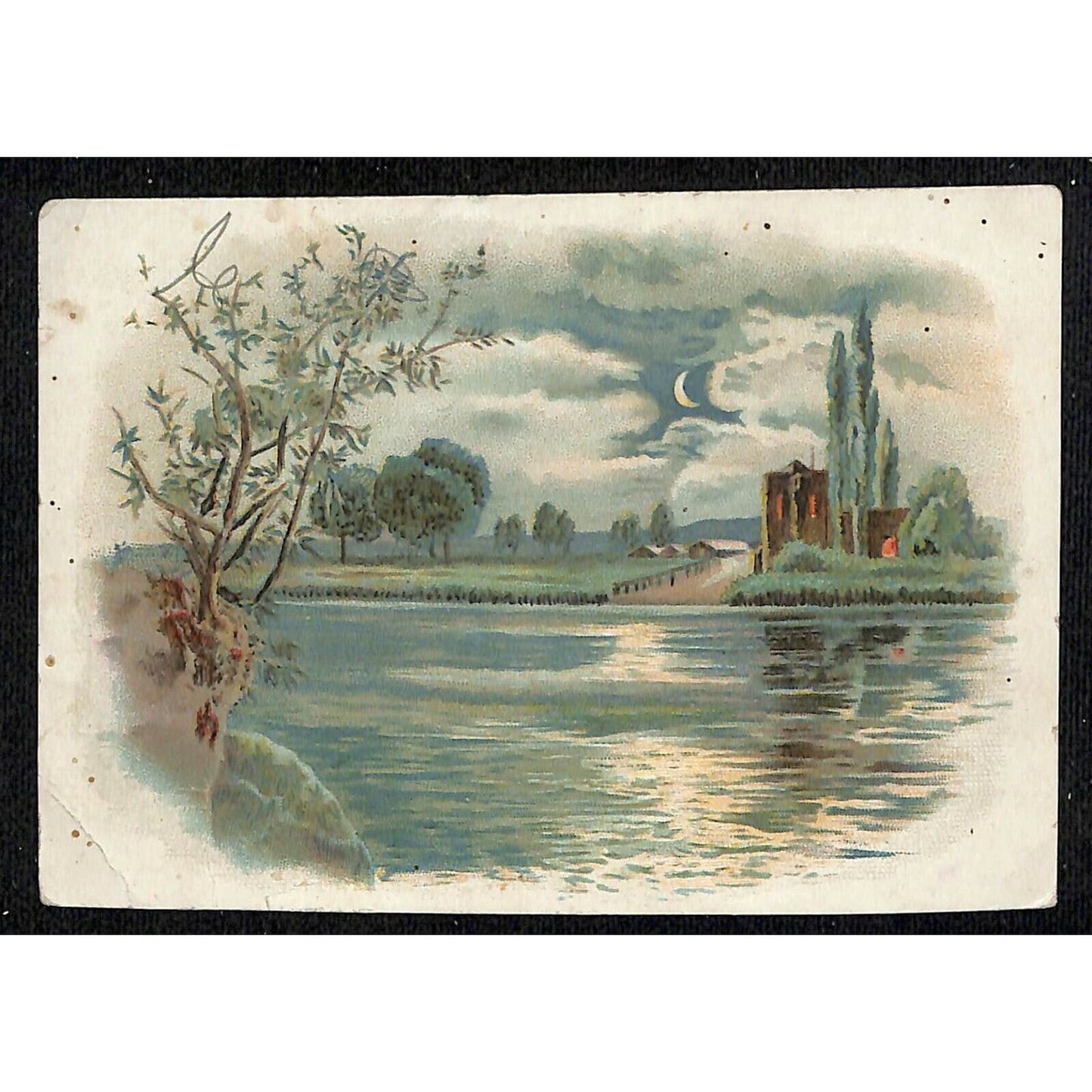c1880's-90's Victorian Trade Card Apollo Range Minnig & Barto Pine Grove, PA