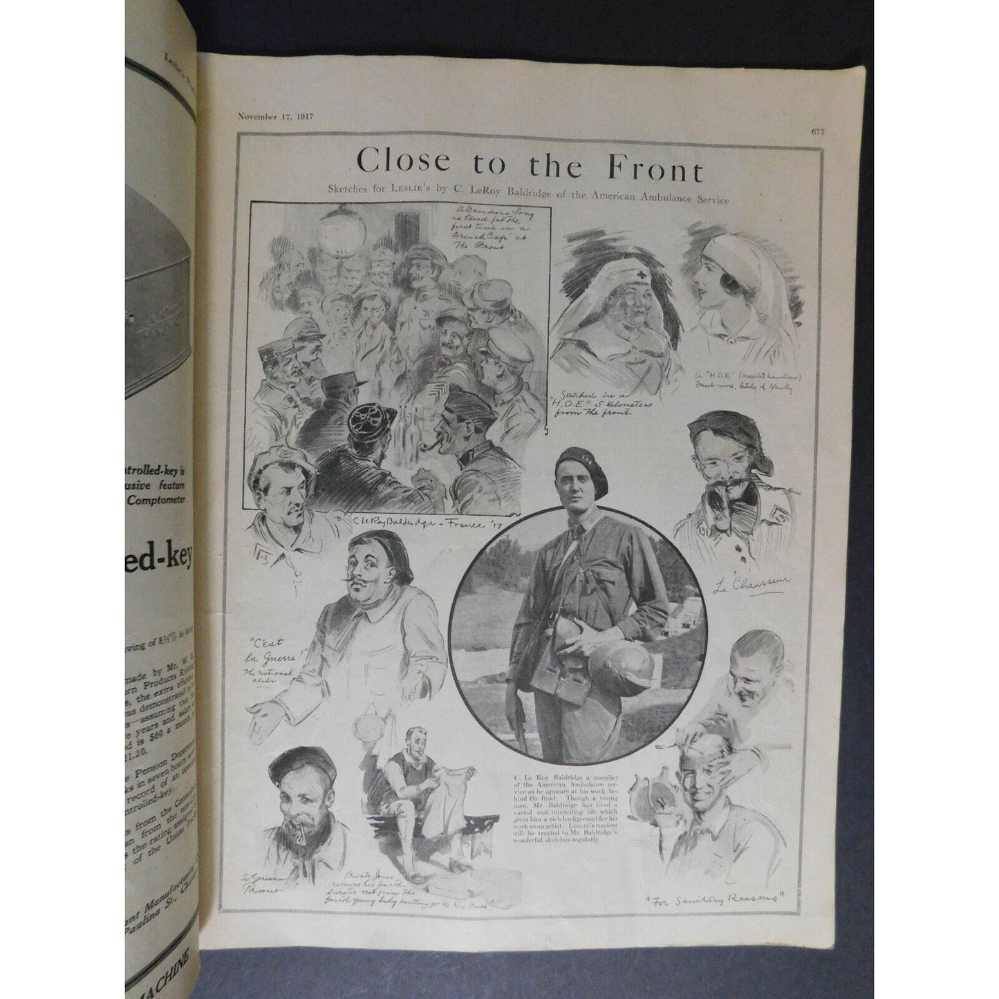 WWI Era Nov 17 1917 Leslie's "Hang Out This Flag" Can We Fly To Victory? 32 pgs.