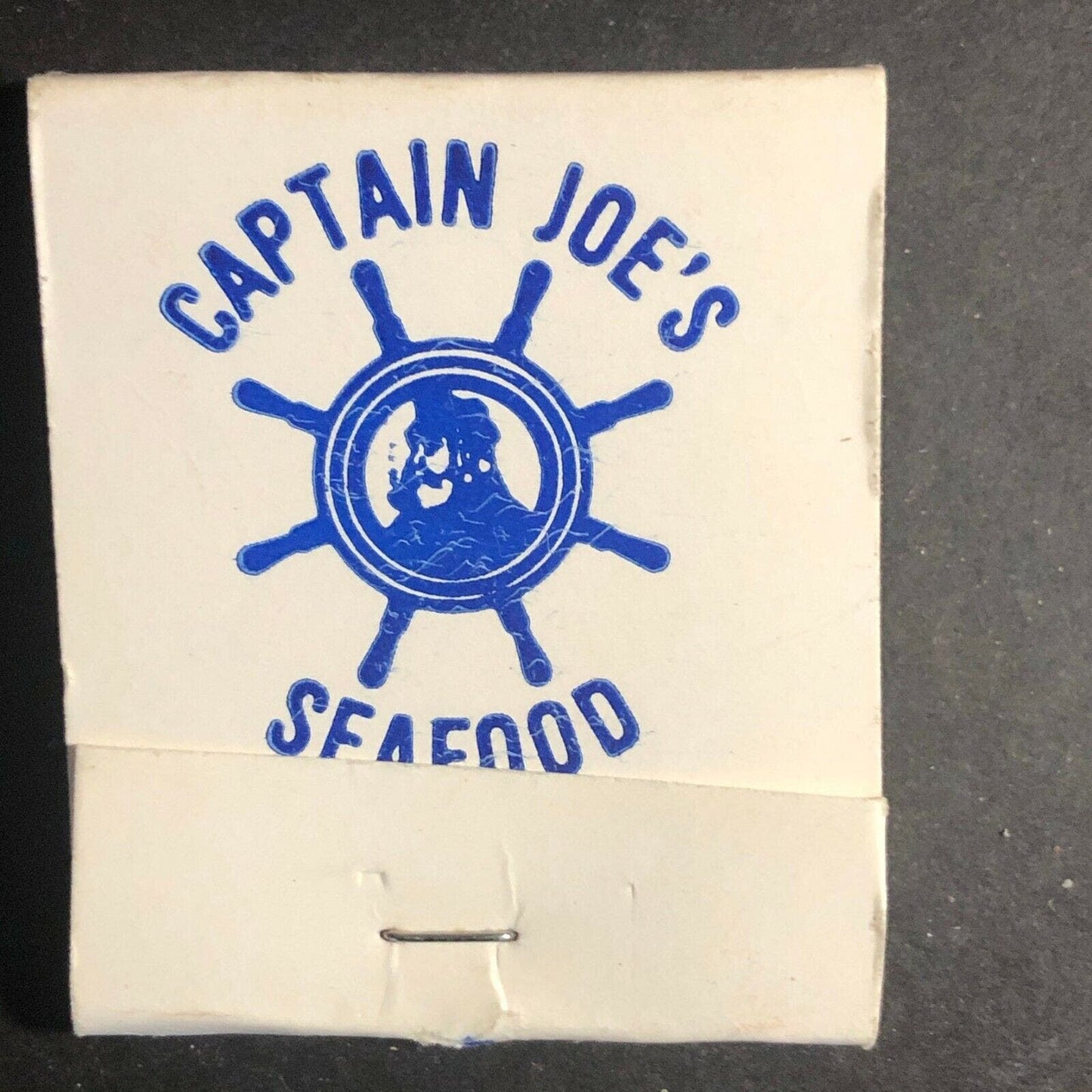 1960's-70's Full Matchbook - Captain Joe's Seafood Jesup, Waycross, Baxley, GA