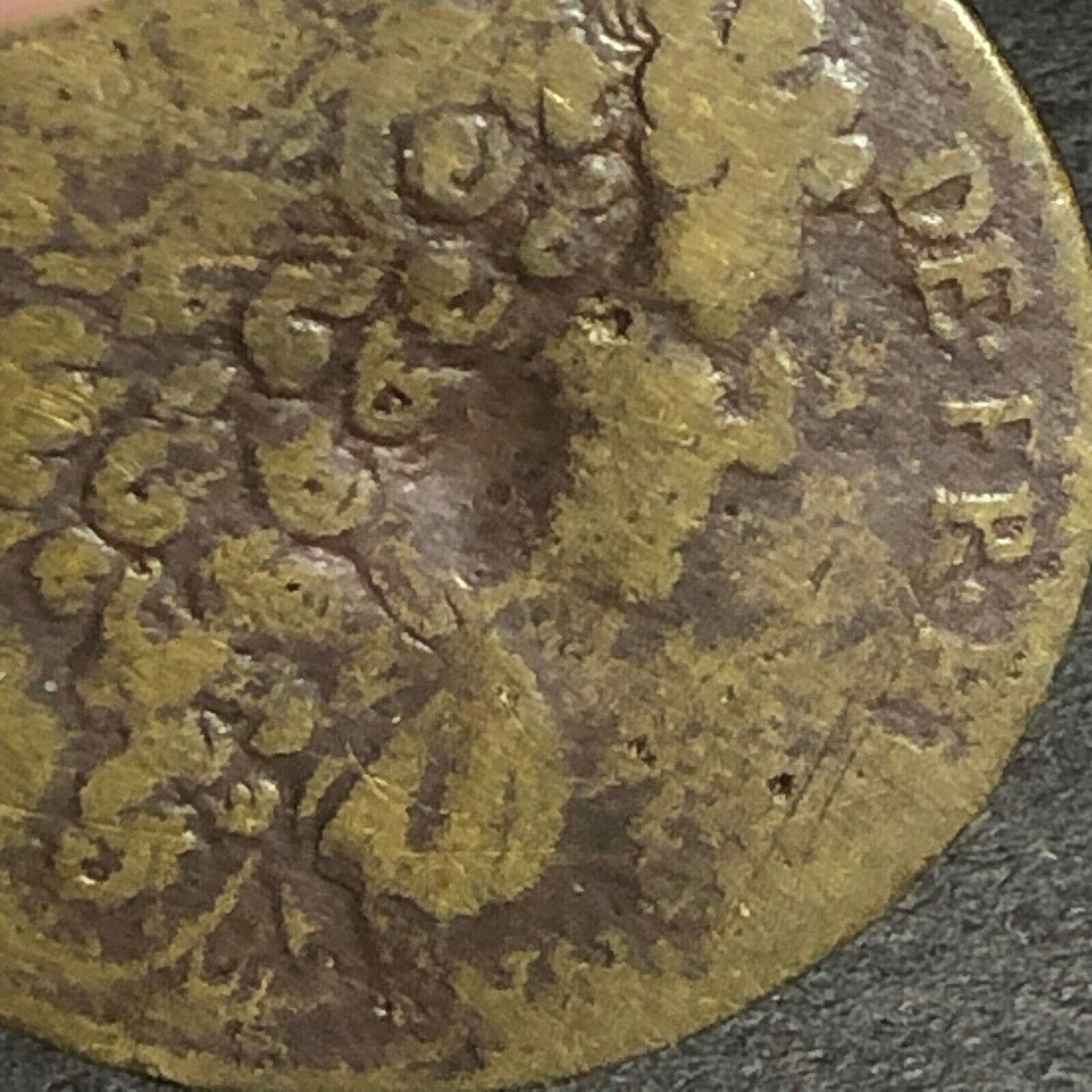 24.5mm Louis XIV Counter - Ben Fauver Coll.