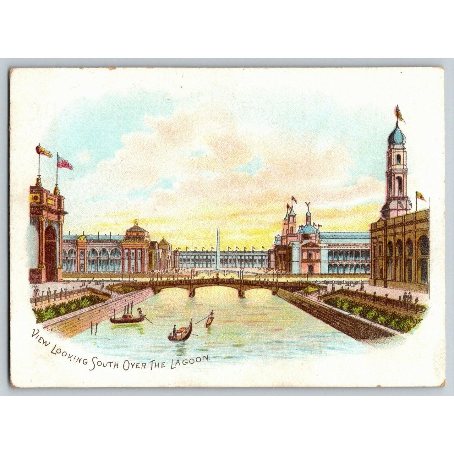 1893 Chicago World's Fair Trade Card Bucher & Gibbs Imperial Queen Plow