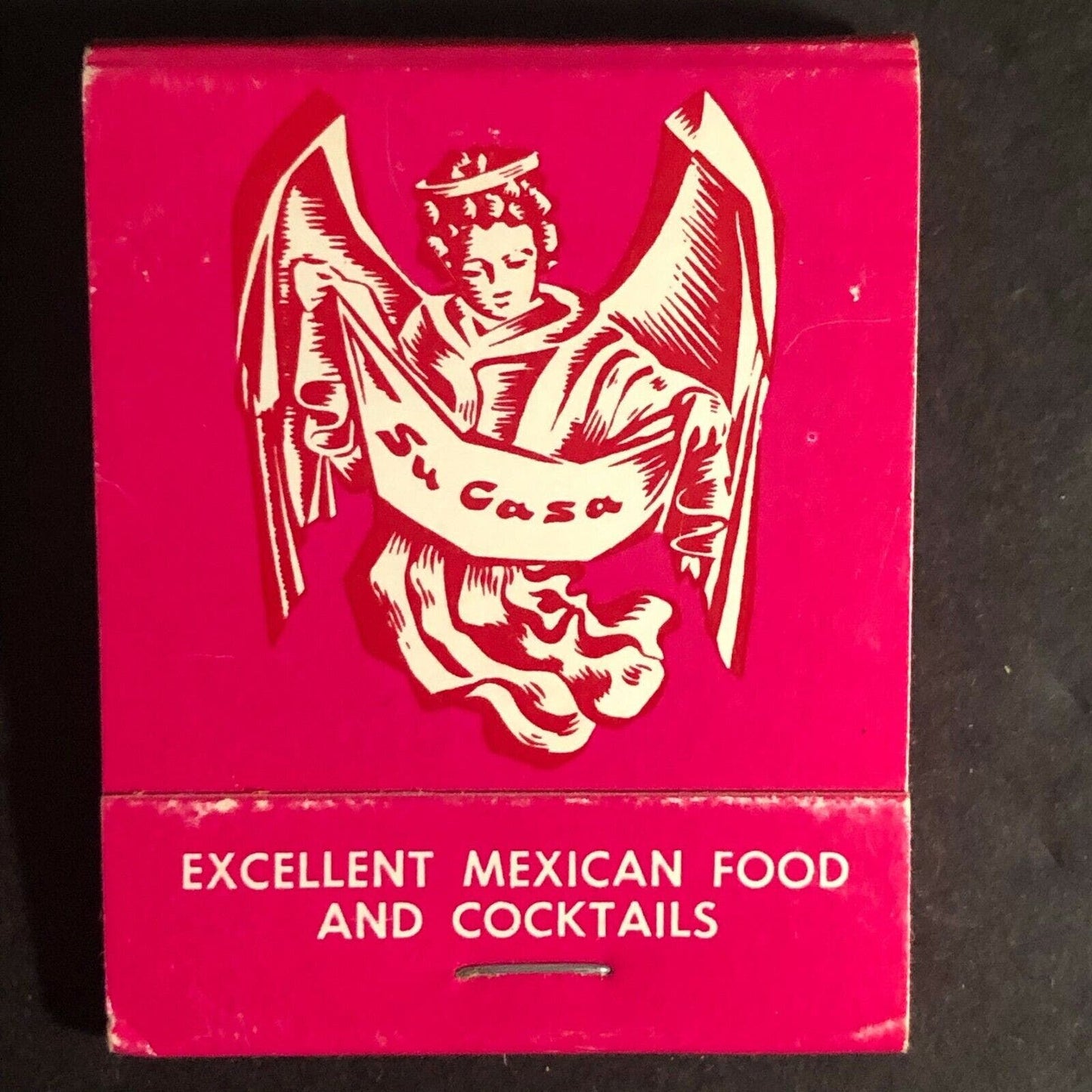 Vintage c1970's-80's Full Matchbook "Su Casa" Mexican Restaurant Chicago