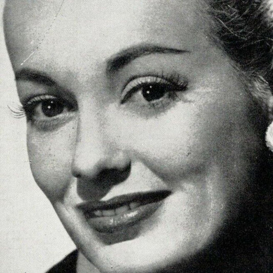 Faye Emerson Leading Lady Movie Star Arcade Card - Ken Prag Coll. EXC