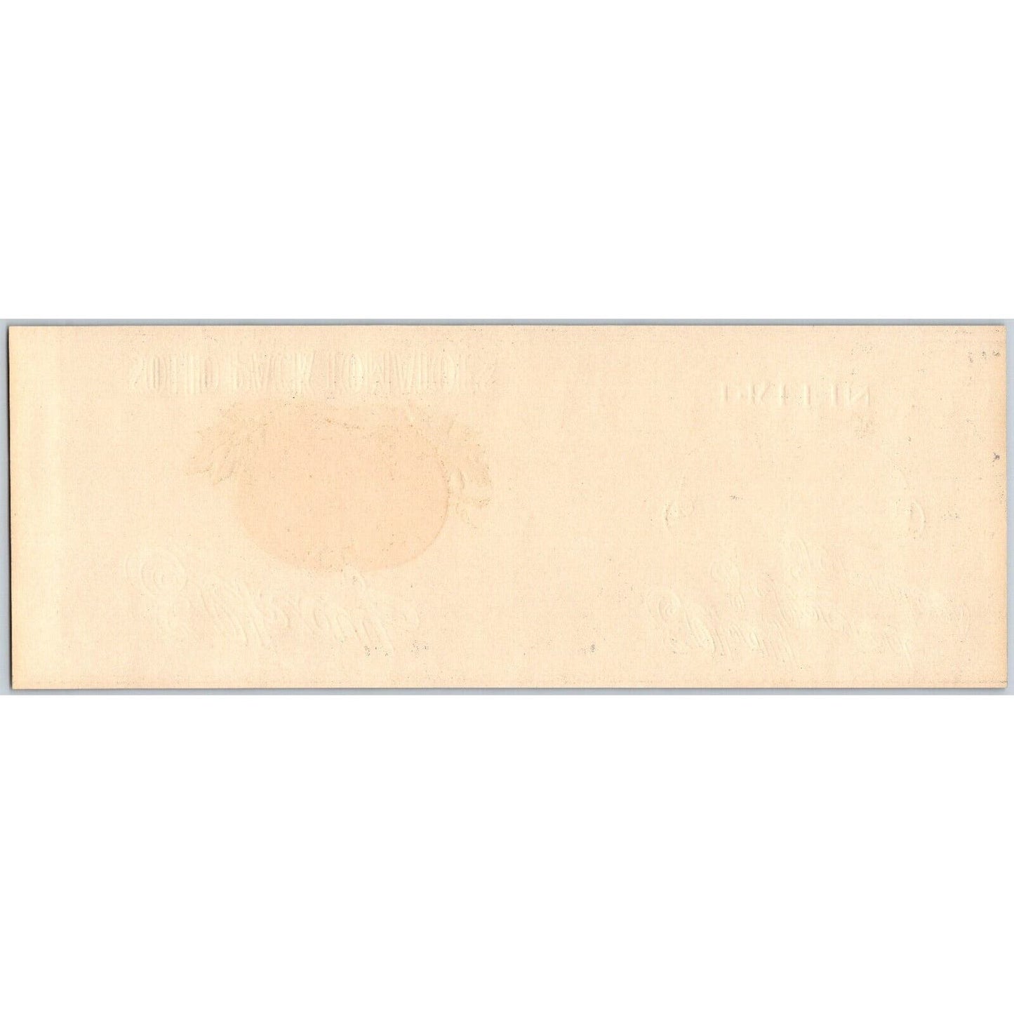 Elkay Tomatoes Paper Can Label L. Klein Halsted c1920's Embossed w/ Gold Ink VGC