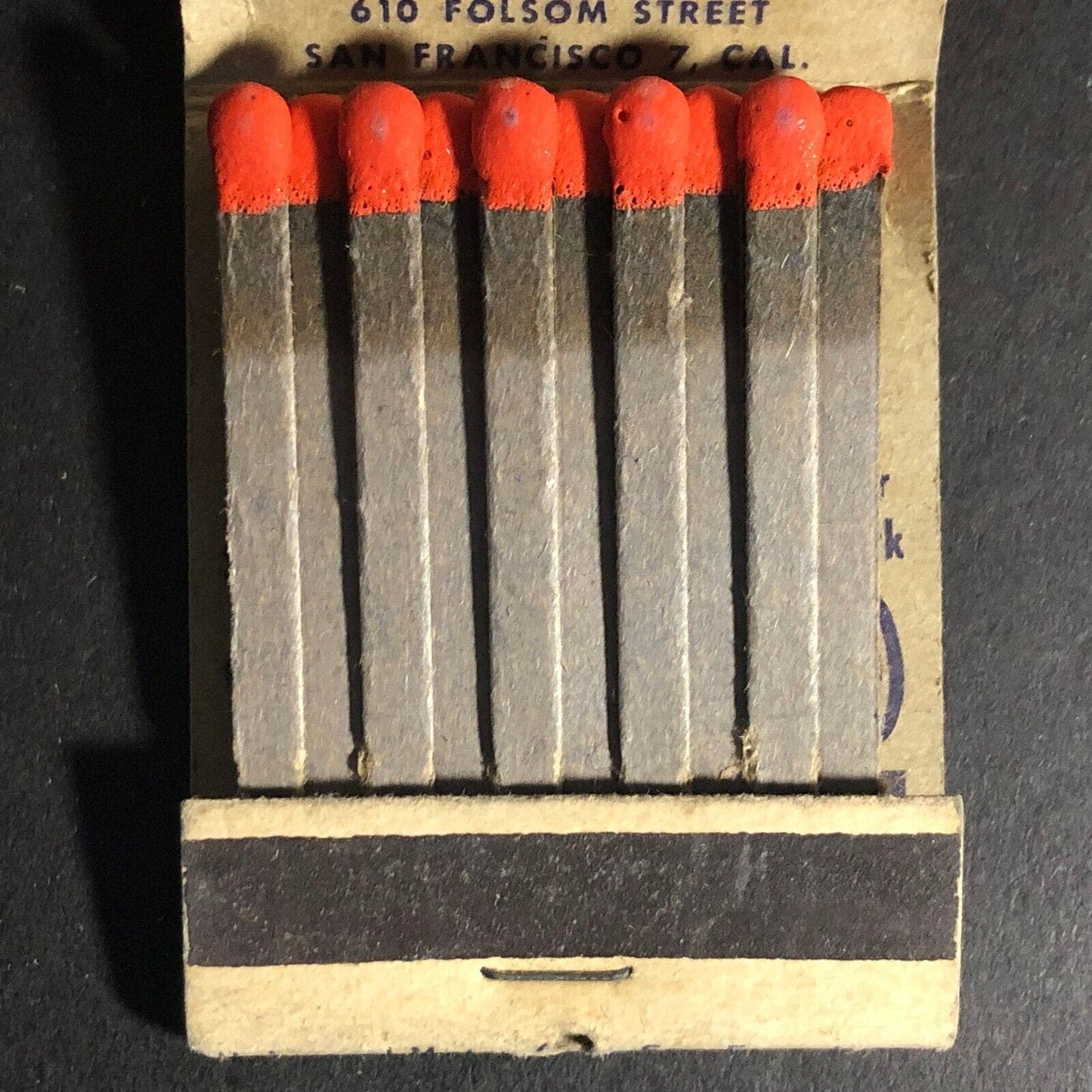 NoDoz Awakeners Full 20-Strike Matchbook c1940's-50's VGC Scarce