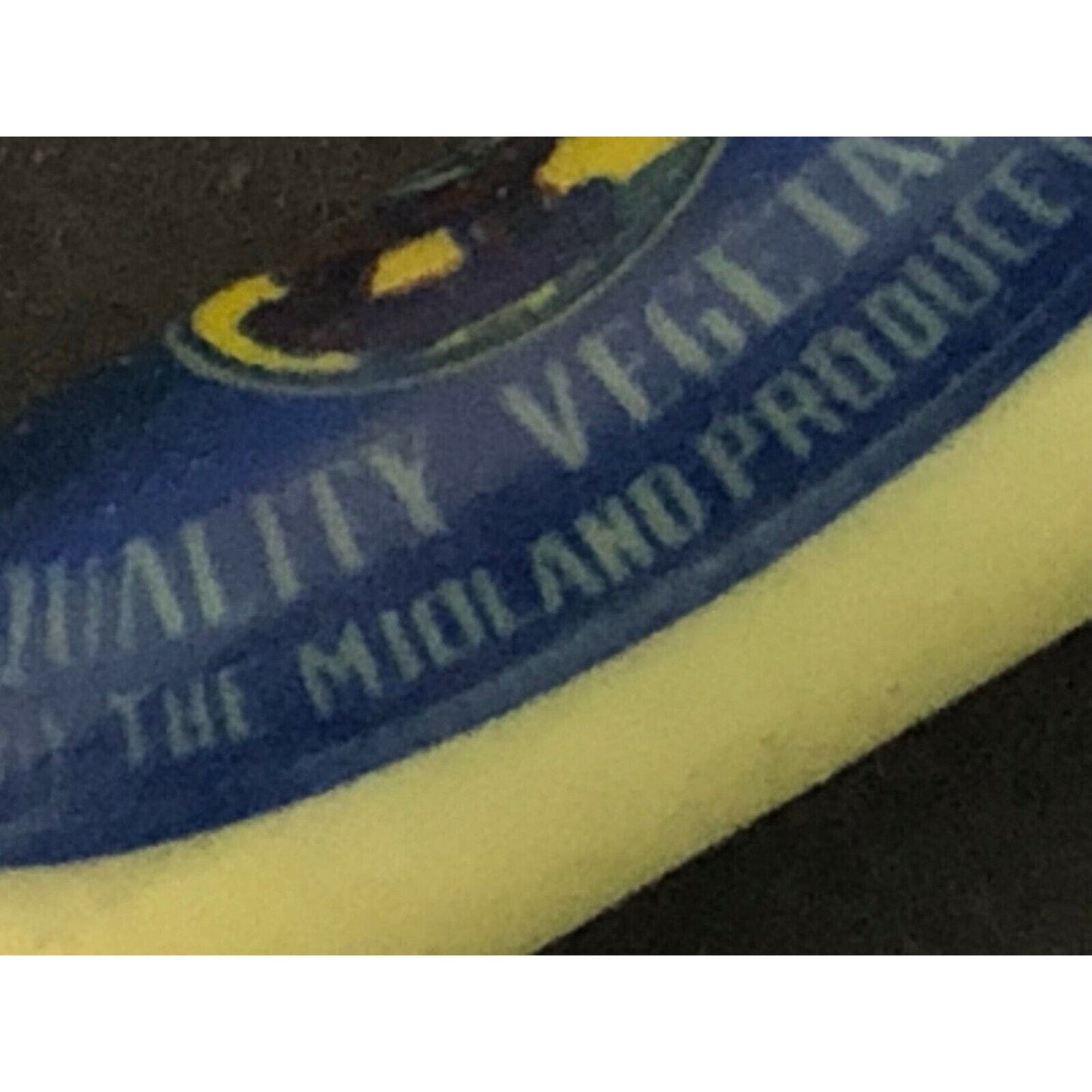c1950's-60's "Midland Produce" Vegetables Advertising Pencil Girl Rocking Horse