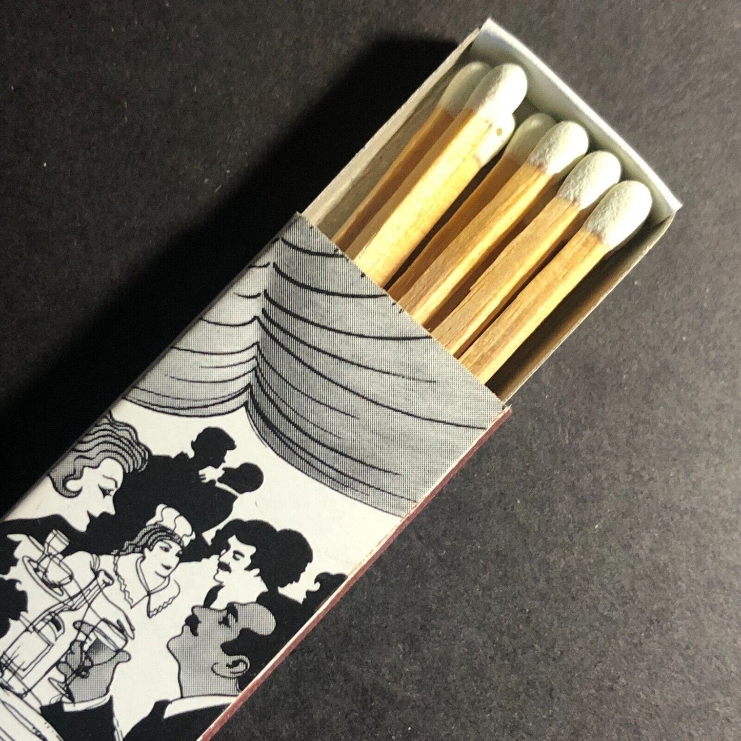 Matchbox Matchbook Product of Japan c1975-85 Restaurant Scene VGC