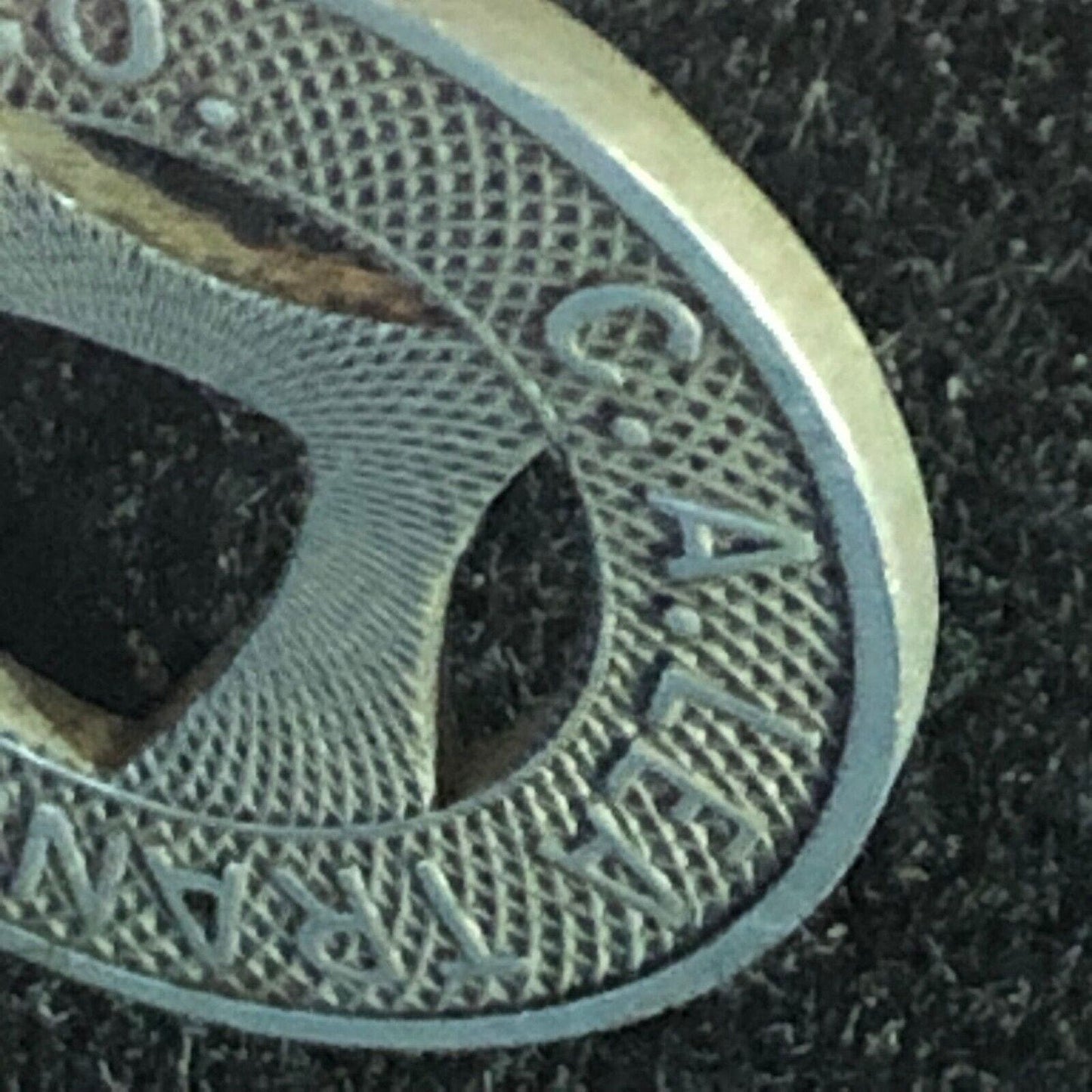 C.A. Lea Transportation Co. (Burlington, NC) G/F One Fare Token 16mm Hanging "L"