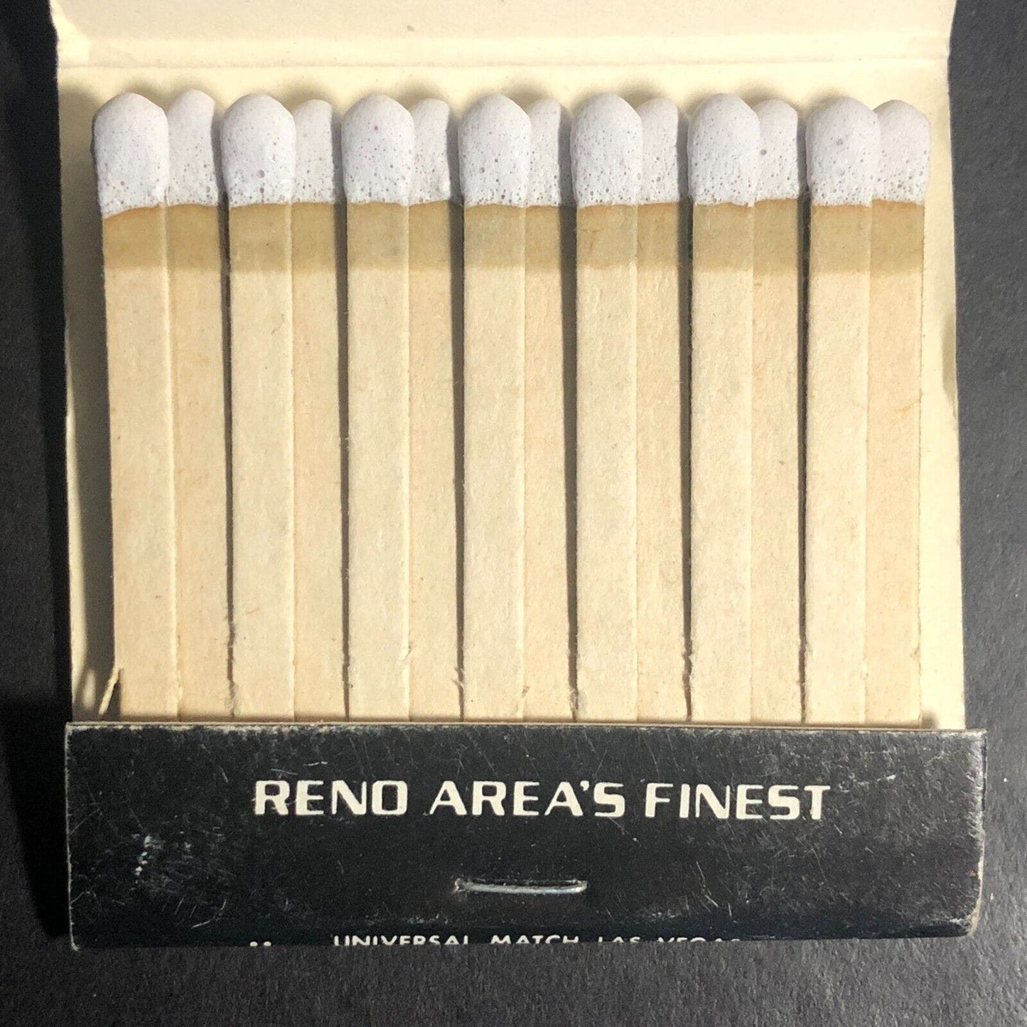 John Ascuaga's Nugget Hotel Casino Sparks, NV Full Matchbook c1980's