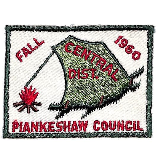 BSA Patch Piankeshaw Council Central District Fall 1960 - Scarce