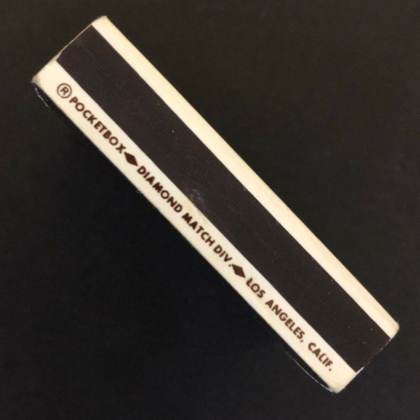 c1980-90 's Wooden Matchbox Matchbook Harrison's - Hyatt Regency Indianapolis
