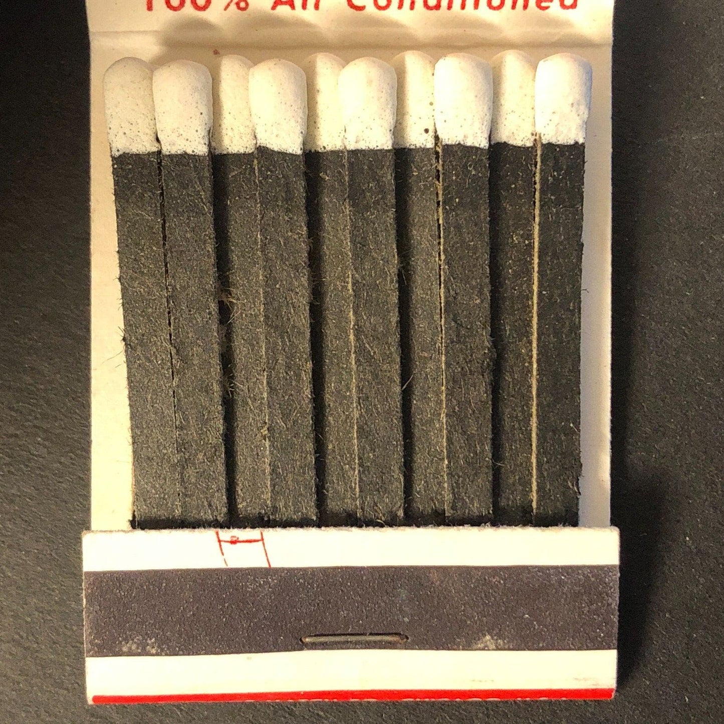 Bismarck Hotel / Chalet Chicago Vintage Full Matchbook c1950's-60's VGC