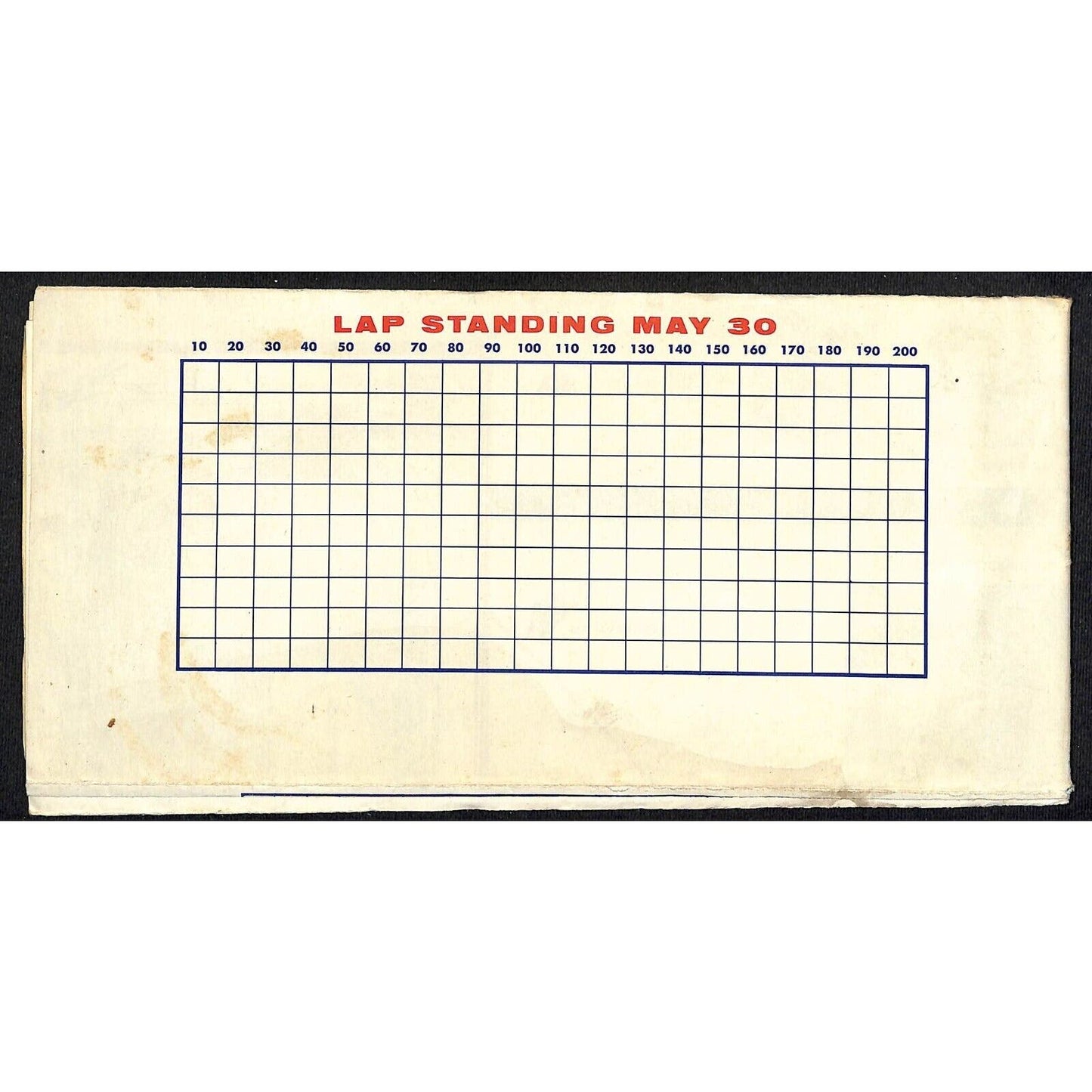 1960 Indy 500 Meet You at the "500" Bob's Standard Oil Service Map Schedule