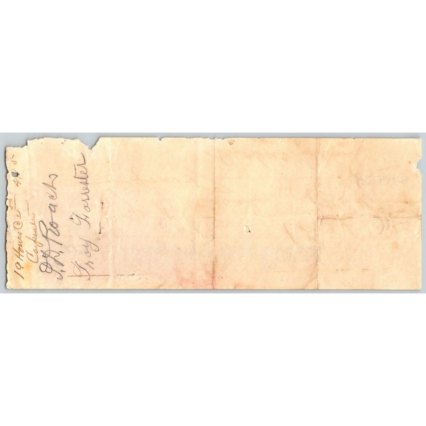Mill Creek, OK Indian Territory 1901 State Bank Check - Scarce