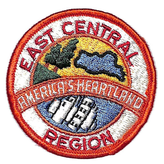 BSA Patch East Central Region "America's Heartland" 3" dia.