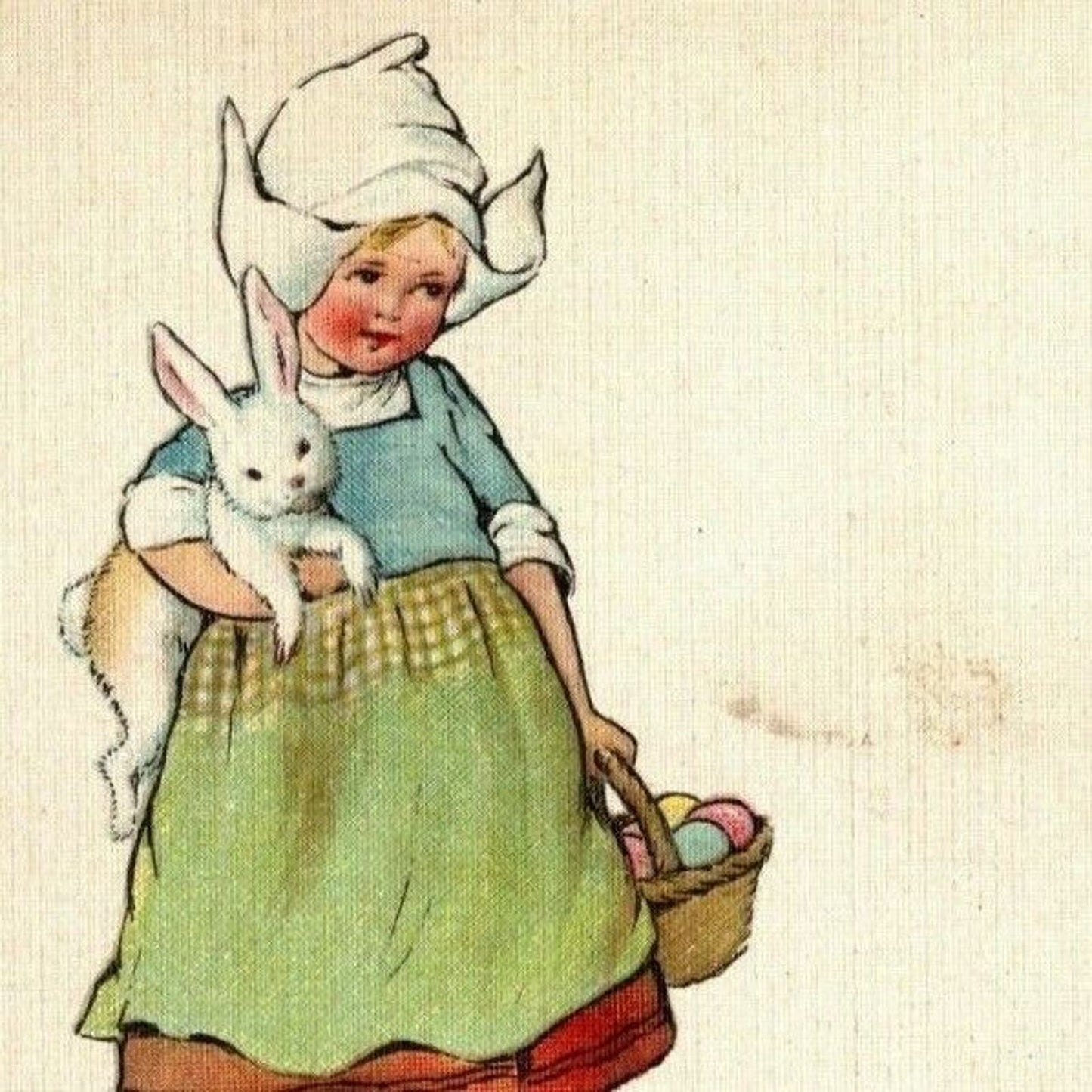 "May Easter Bring You Many Joys" c1905 Undivided NP Comic Humor Postcard