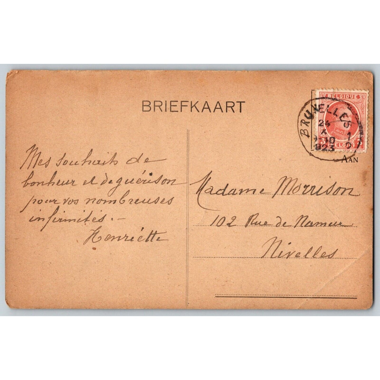Auto Racing Postcard c1910 "Tour du Monde / Olien en Benzine" Scarce