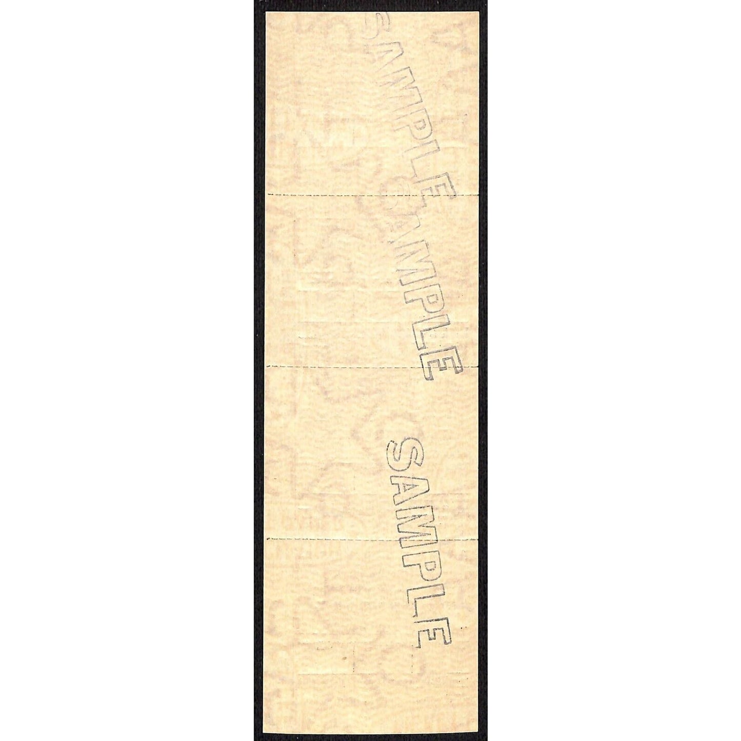 N.Y.C.R.R. - D. & H. R. R. New York / Albany SAMPLE Ticket c1960's Scarce #17226
