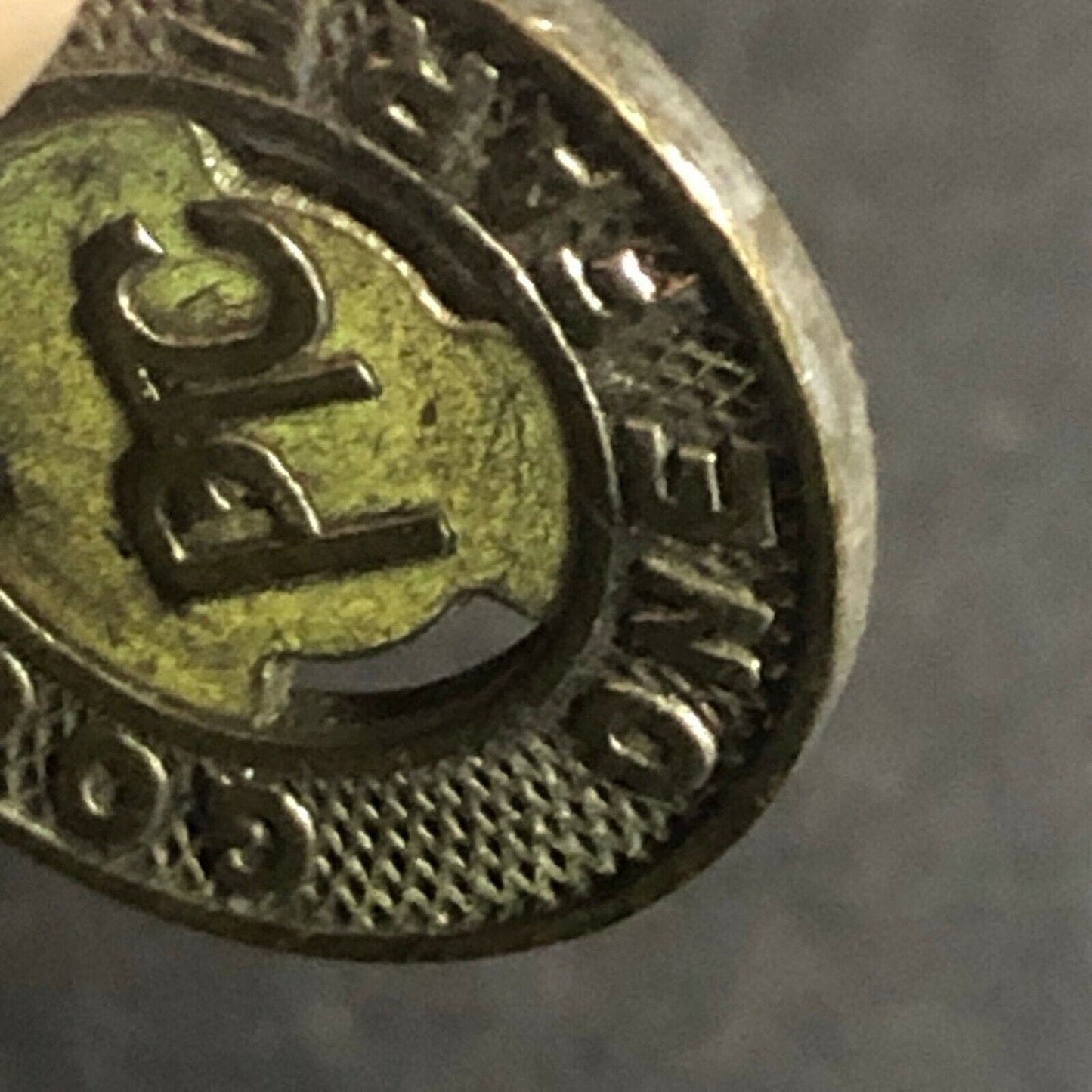 Vintage 16mm Brass Philadelphia Transit PTC Token "Good for One Fare"