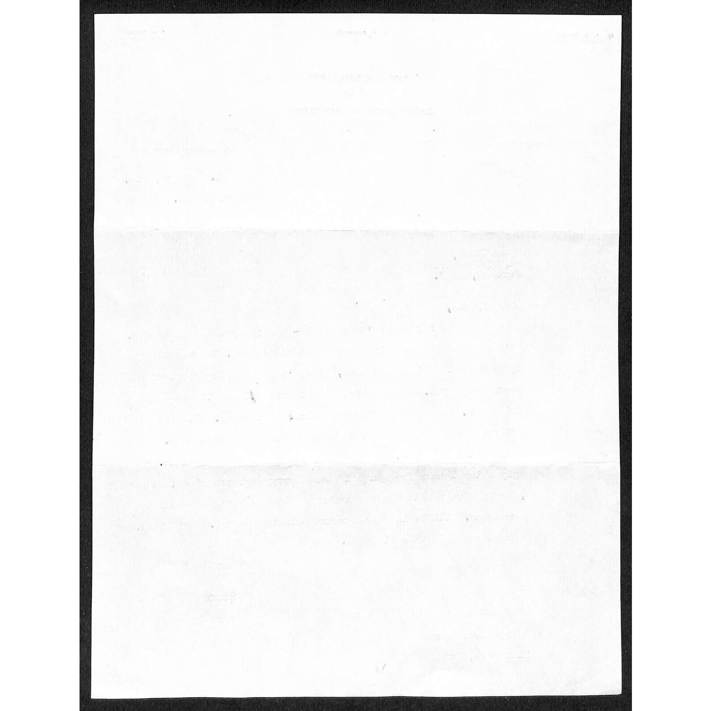 Group of Mostly 1970's Circus Letterheads & 2 1960's Hand Written Cards