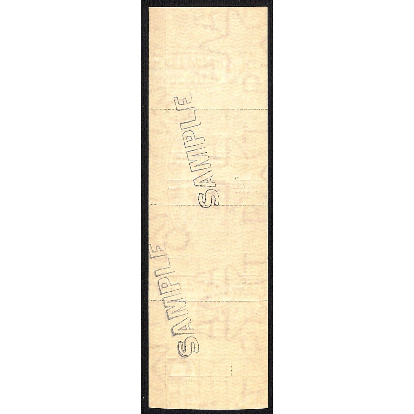 N.Y.C.R.R. - D. & H. R. R. New York / Albany SAMPLE Ticket c1960's Scarce #17173