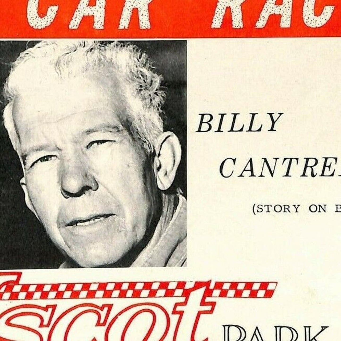 Scarce Jun 23 1962 CRA Big Car Races Auto Racing Program Ascot Park Gardena