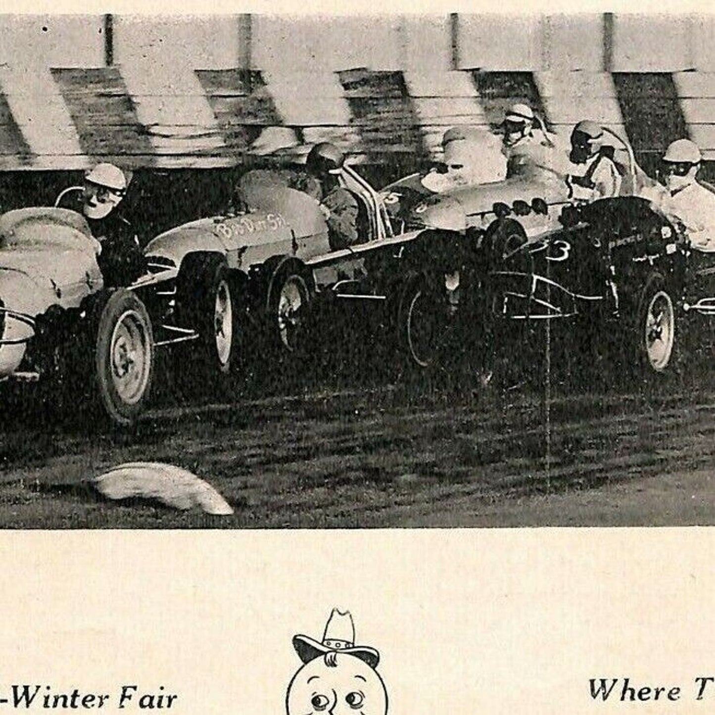 Scarce Mar Mar 12 1961 California Auto Racing CRA Program Big Car El Centro 8pp