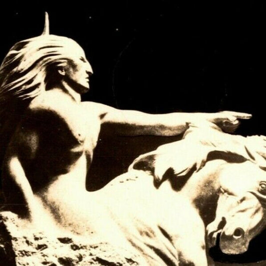 c1951 RPPC* Crazy Horse Marble Model Korczak Ziolkowski
