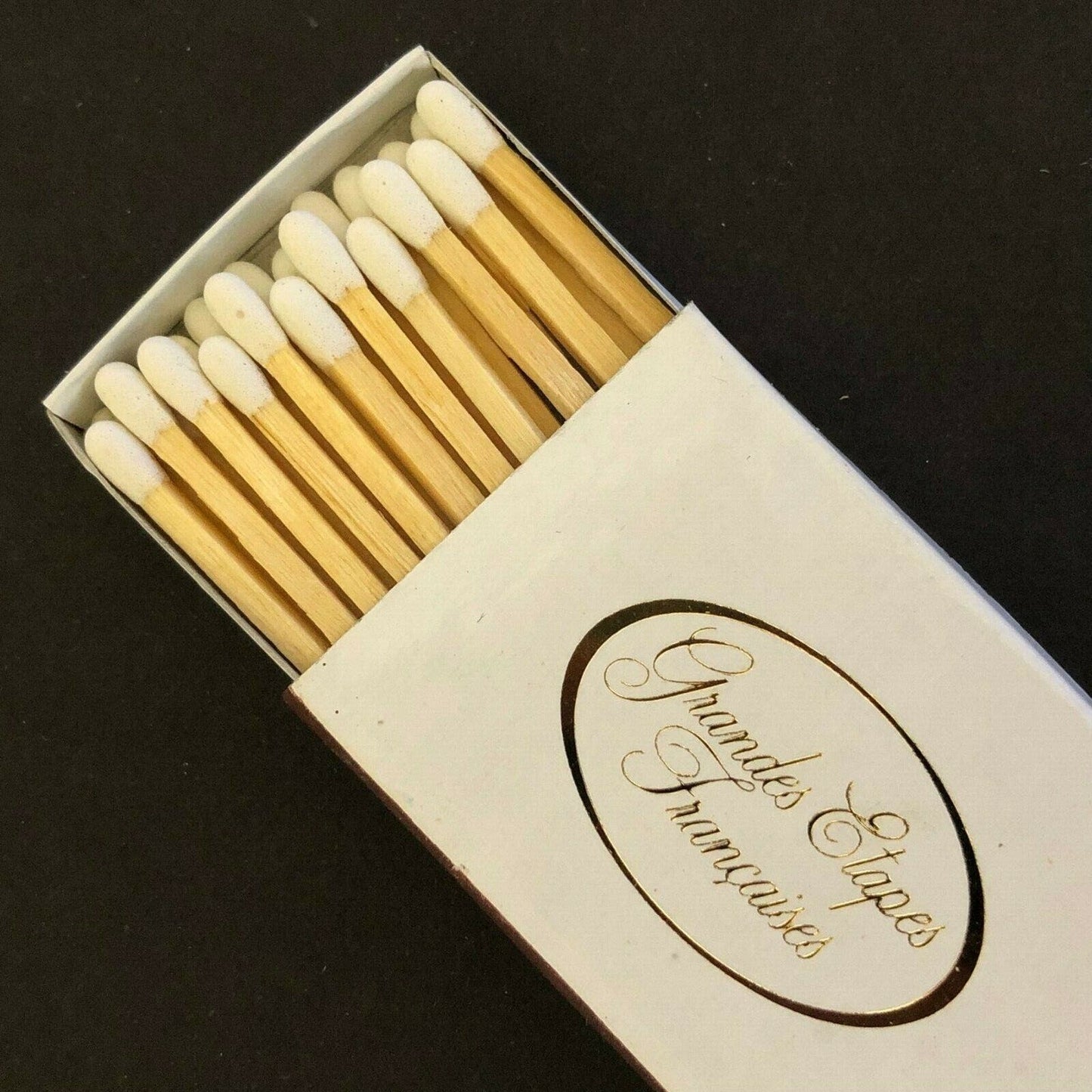 c1980's-90's Wooden Matchbox Matchbook "Grandes Etapes Francaises" France
