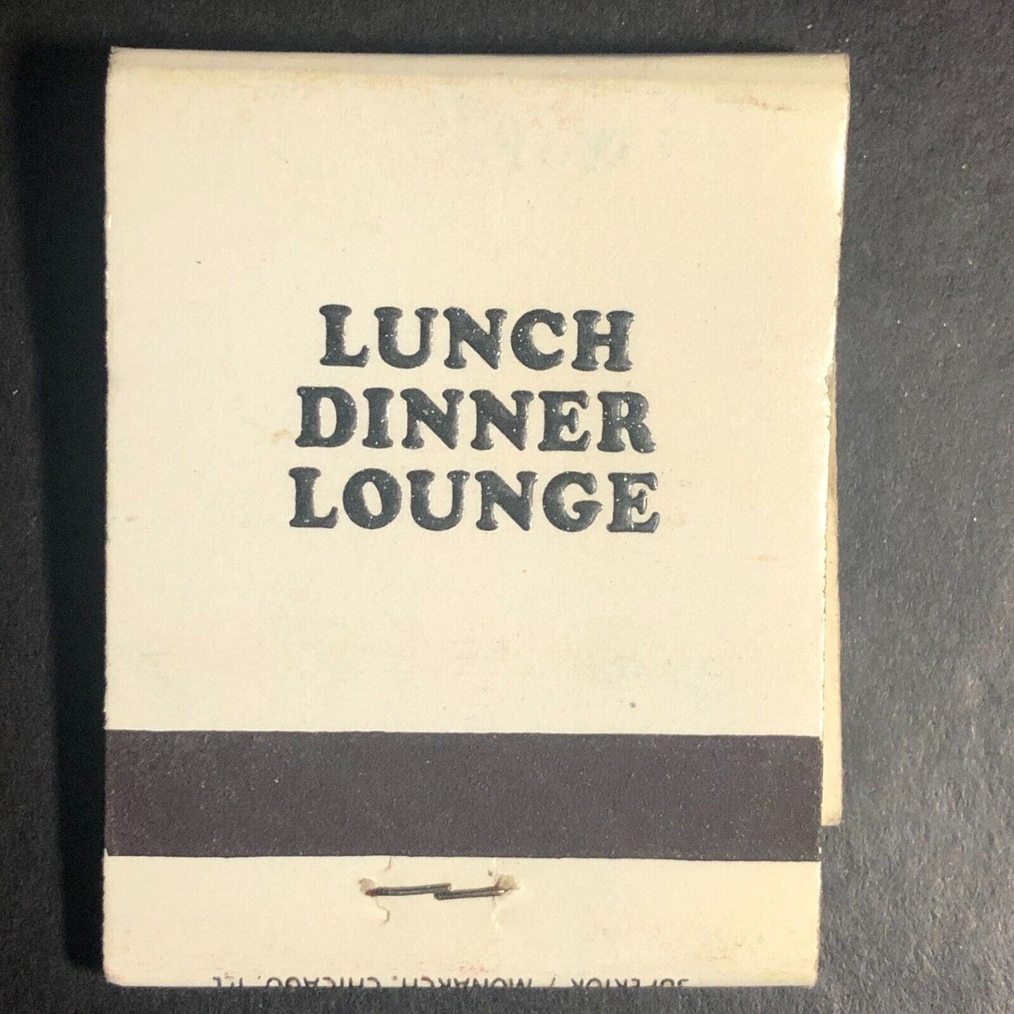 Mr. G's Steak House Highway 101 One Mile Full Matchbook c1980's
